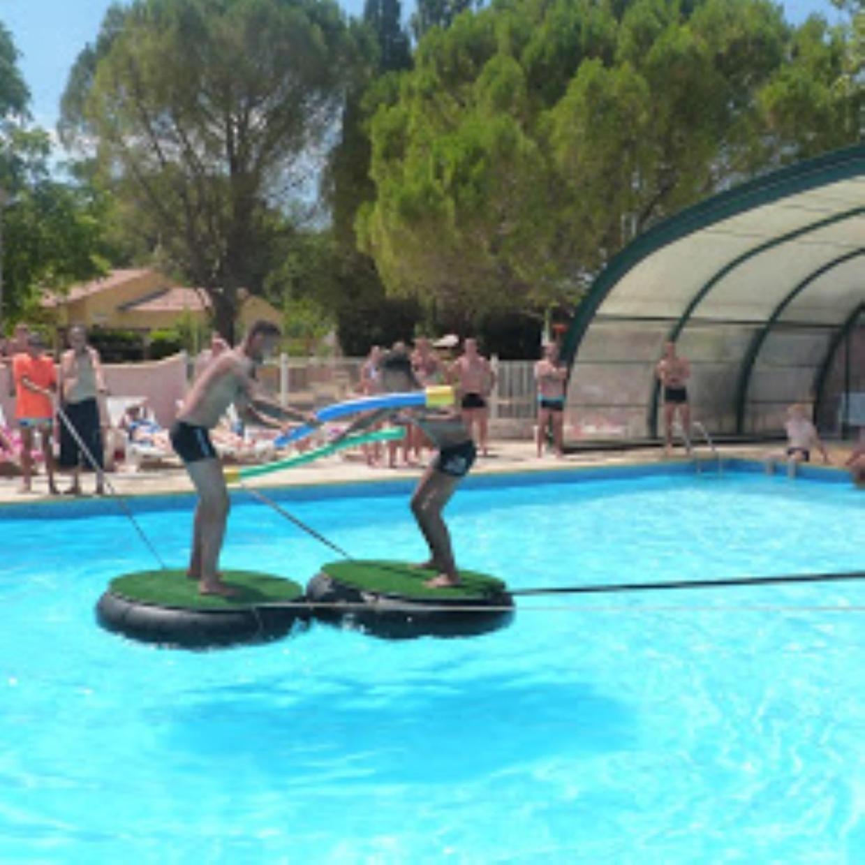 Готель Camping La Vidaresse Sainte-Anastasie-sur-Issole Екстер'єр фото